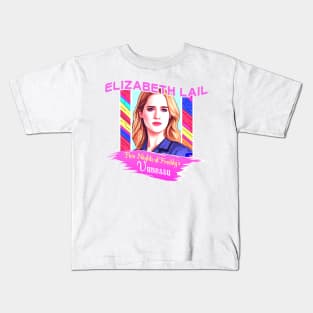 five nights at freddy's movie 2023 Elizabeth Lail as Vanessa graphic design Kids T-Shirt